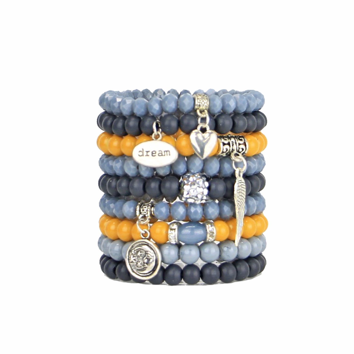 Dreamer - Bead Bracelets Set of 9