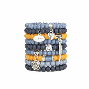 Dreamer - Bead Bracelets Set of 9