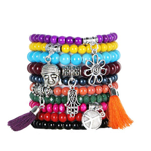 Beaded Stacked Bracelets