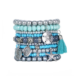Beaded Stacked Bracelets