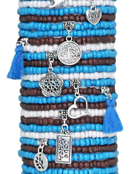 Beaded Stacked Bracelets