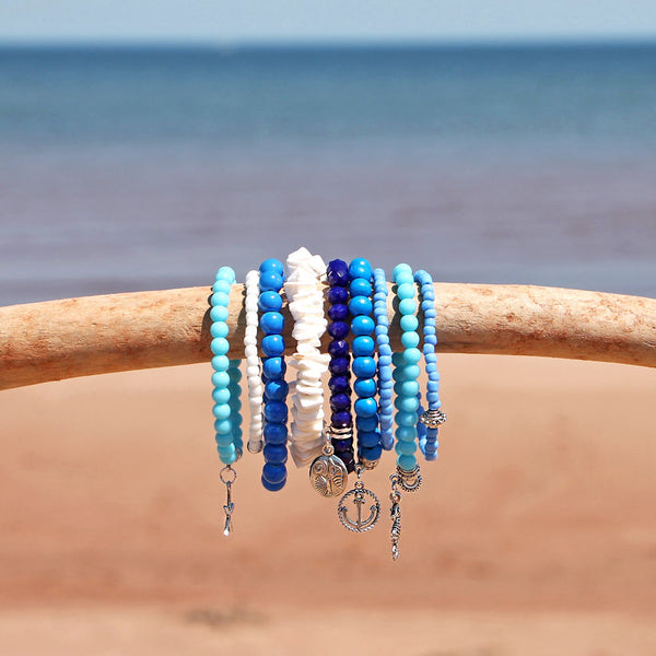 River - Beaded Bracelets Set of 9