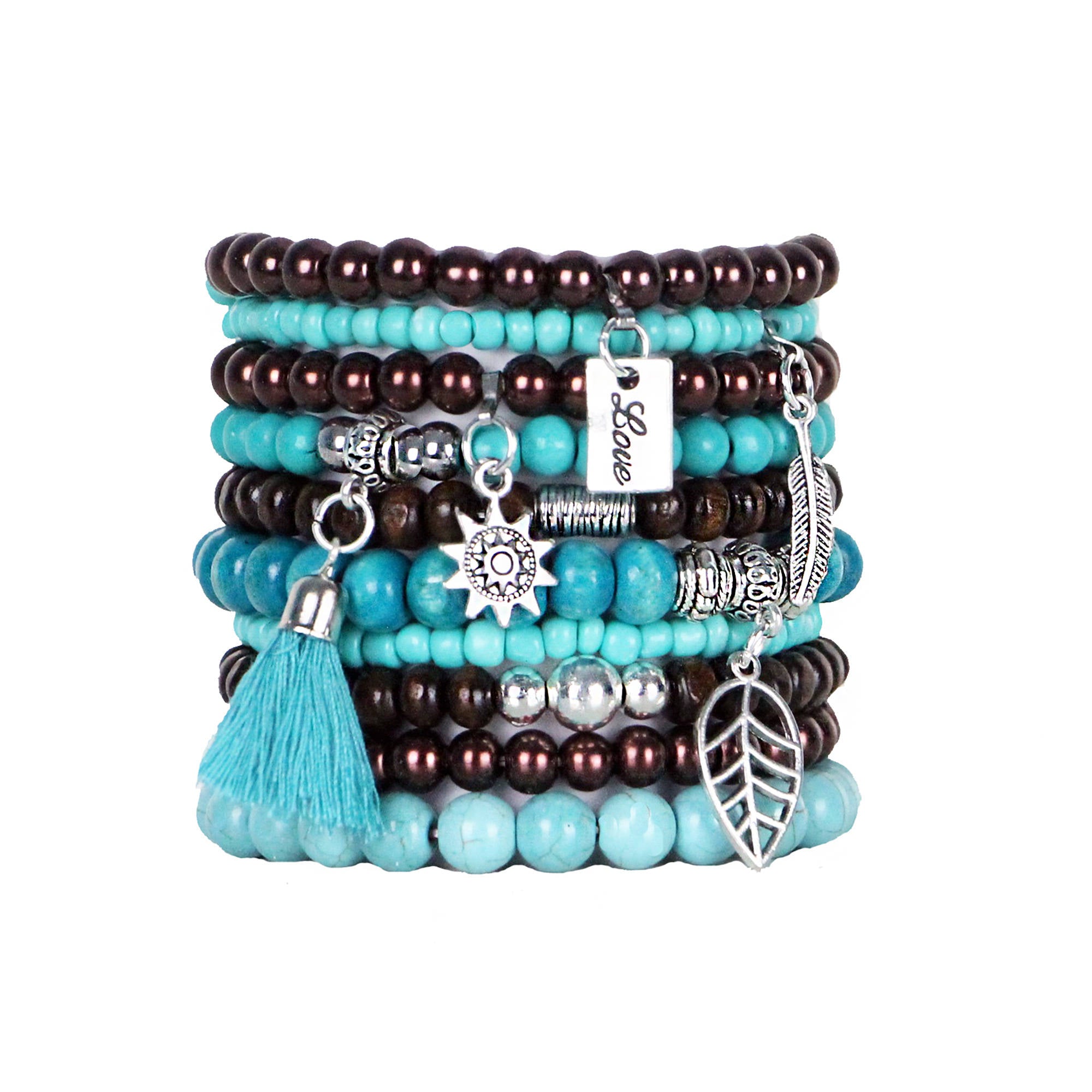 Beaded Stacked Bracelets