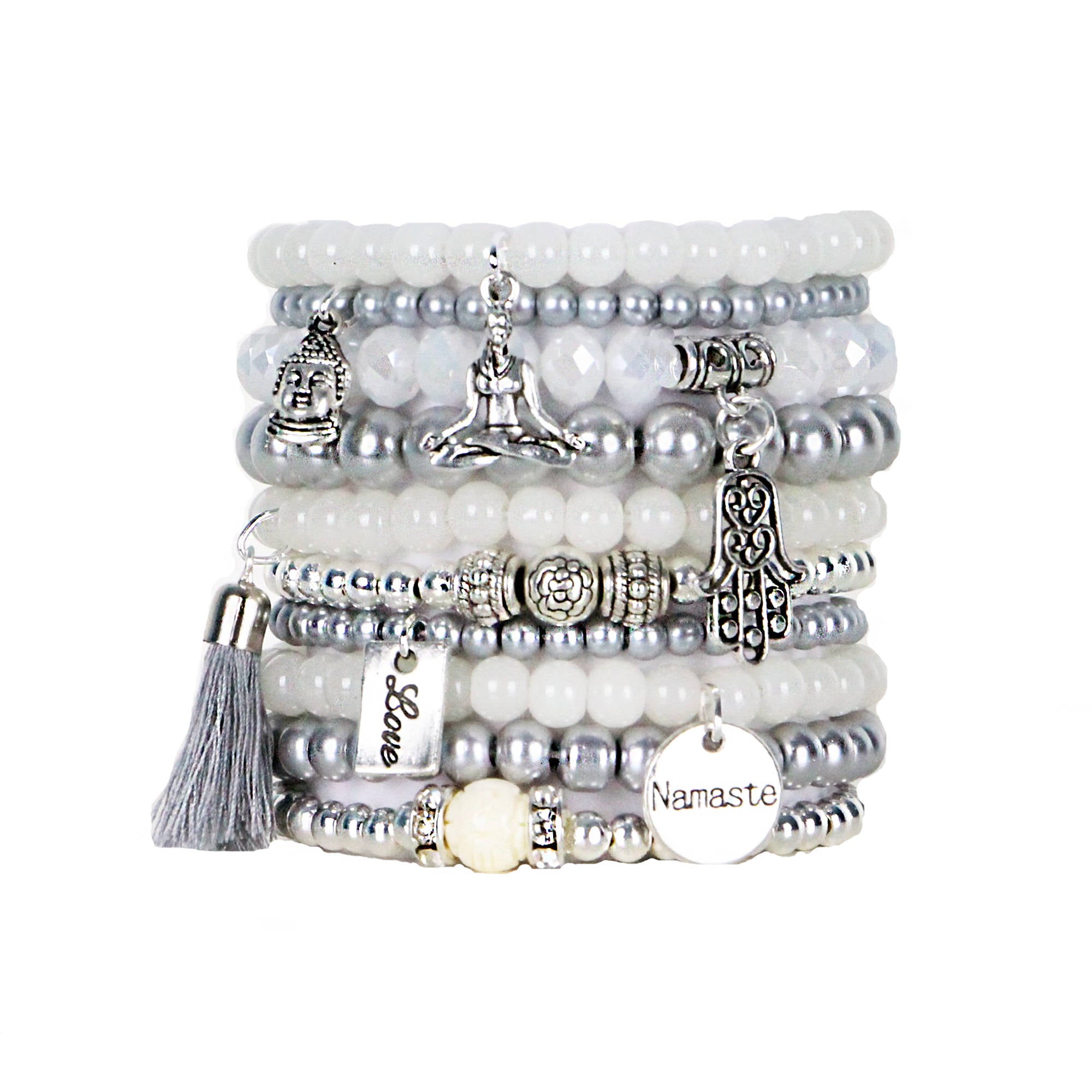 Beaded Stacked Bracelets