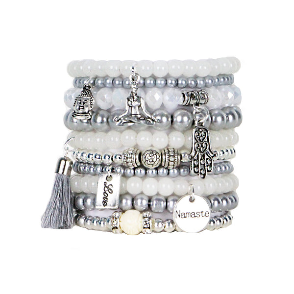 Beaded Stacked Bracelets