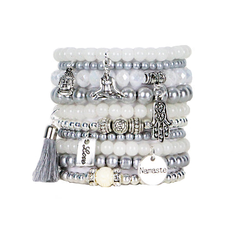 Beaded Stacked Bracelets