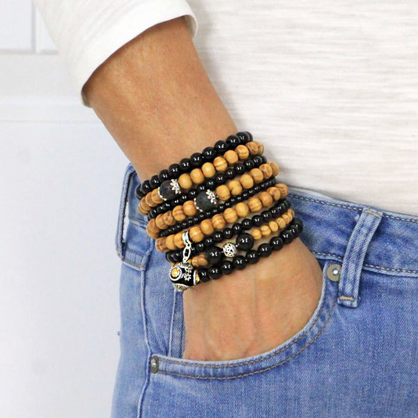Beaded Stacked Bracelets