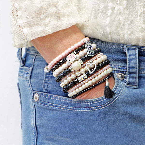 Beaded Stacked Bracelet