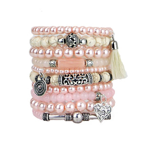 Beaded Stacked Bracelet